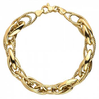 Bransoletka złota GRANDE diamentowane ogniwa FUG2-25-B00711-2