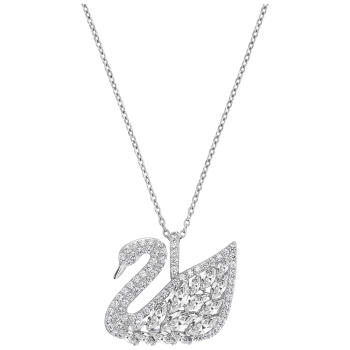 Naszyjnik SWAROVSKI • Swan Lake Pendant, White, Rhodium plating 5169080