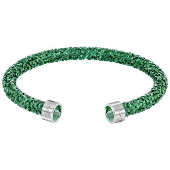 Bransoletka SWAROVSKI • Crystaldust Cuff, Green 5273637 5292919