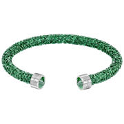 Bransoletka SWAROVSKI • Crystaldust Cuff, Green 5273637 5292919
