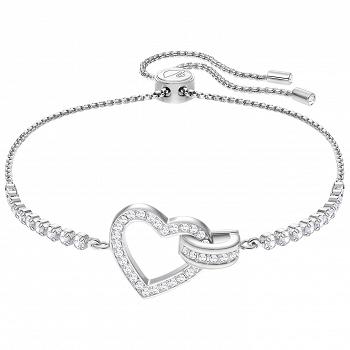 Bransoletka SWAROVSKI • Lovely Bracelet, White, Rhodium plating 5380704