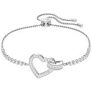 Bransoletka SWAROVSKI • Lovely Bracelet, White, Rhodium plating 5380704