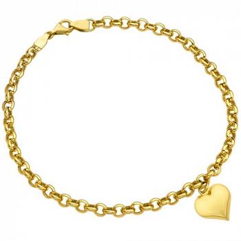 Bransoletka złota serce FUG2-25-B00618-2