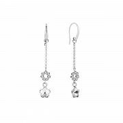 Kolczyki z kryształami Swarovskiego Spark Flores KWROLOC47446C