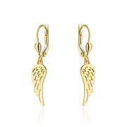 Kolczyki złote ażurowe skrzydła FUG7-37-K01637-2