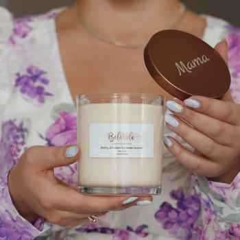 Świeca sojowa zapachowa wegańska WINOGRONO 300ml grawer gratis