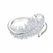 Pierścionek Swarovski • Nice Motif Ring, White, Rhodium plated 5482913