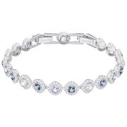 Bransoletka SWAROVSKI • Angelic Square Bracelet, Blue, Rhodium plating 5289514