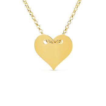 Naszyjnik celebrytka złoty ASNZ003