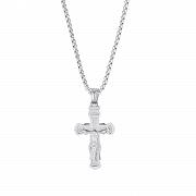 Naszyjnik męski krzyżyk FUGTGN780S