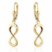 Kolczyki złote nieskończoność FUG7-17-K01132-2