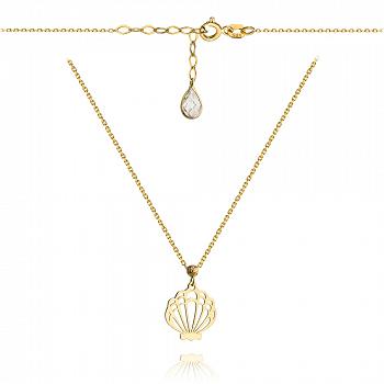 Naszyjnik złoty muszla FUG3-4-CN00201-2