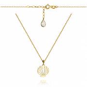Naszyjnik złoty muszla FUG3-4-CN00201-2