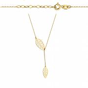 Naszyjnik złoty listki FUG3-4-CN00069-2