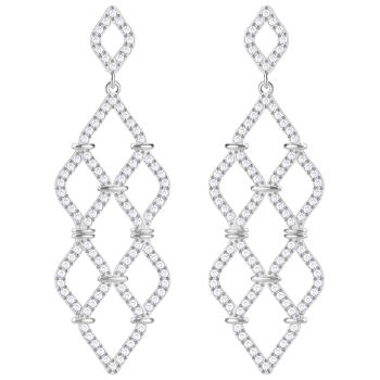 Kolczyki SWAROVSKI • Lace Pierced Earrings 5382358 