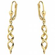 Kolczyki złote sprężynki FUG7-21-K00872-2