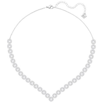 Naszyjnik SWAROVSKI • Angelic Square Necklace, Large, White 5368145 