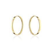 Kolczyki złote szerokie koła 2,3cm FUG7-17-K01028-2
