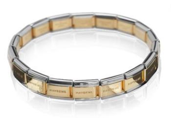 Bransoletka baza MaybeMe złoto - srebrna