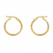 Kolczyki złote kółka FUG7-17-K00689-2