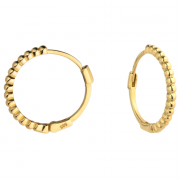 Kolczyki złote kółka FUG7-21-K00591-2