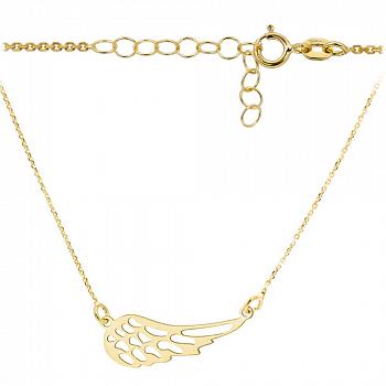 Naszyjnik celebrytka złota skrzydło FUG3-4-N00389-2