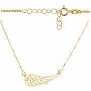 Naszyjnik celebrytka złota skrzydło FUG3-4-N00389-2