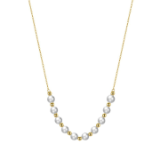 Naszyjnik damski z perłami FUGSVNP017G