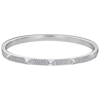 Bransoletka SWAROVSKI • Tactic Bangle, White, Stainless steel 5472585 