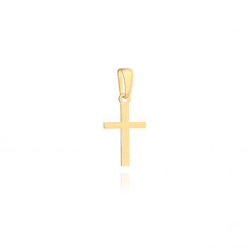 Złoty krzyżyk gładki mały FUG4-21-C00047-2