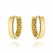 Kolczyki złote owale FUG7-17-K01551-2