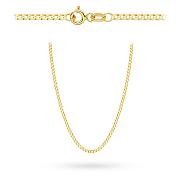 Złoty łańcuszek Pancerka gładka 45 cm FUG1-26-L00067-2/1.67