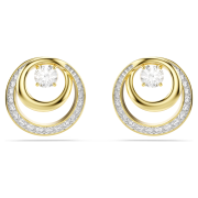 Swarovski kolczyki • Hyperbola złote 5740407