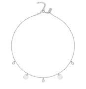 CHOKER srebrny z cyrkoniami 009/CHŁR