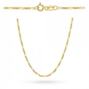 Złoty łańcuszek Figaro Gucci 50 cm FUG1-1-G1009-040
