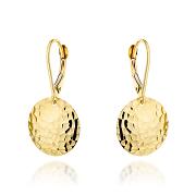 Kolczyki złote diamentowane koła FUG7-K01805-585