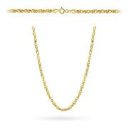 Naszyjnik złoty splot Irydia 45cm FUG3-N00675-585