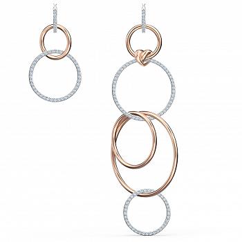 Kolczyki SWAROVSKI • Lifelong Heart 5520652 