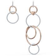 Kolczyki SWAROVSKI • Lifelong Heart 5520652 