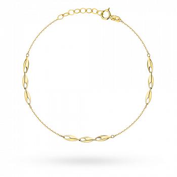 Bransoletka złota w łezki FUG2-17-B00723-2