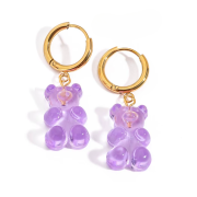 Kolczyki misie jelly love FUGJDE0203009-PE