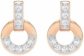 Swarovski kolczyki • Circle Pierced Earrings 5350653