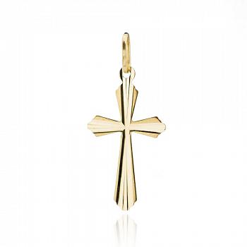 Złoty krzyżyk diamentowany FUG4-9-K00002-2