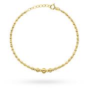 Bransoletka złota z kuleczek FUG2-B01056-585