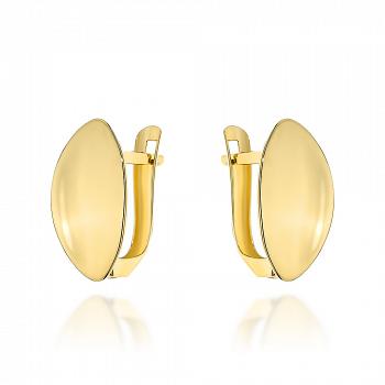Kolczyki złote elipsy FUG7-31-K01553-2