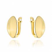 Kolczyki złote elipsy FUG7-31-K01553-2