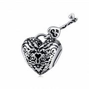 Charms Serce z kluczem FUG0553
