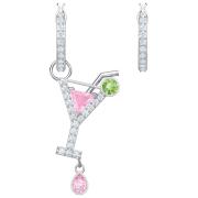 Kolczyki SWAROVSKI • No Regrets Cocktail Pierced Earrings, Multi-colored, Rhodium plating 5457661