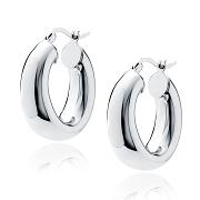 Kolczyki koła srebrne FUGKHR625R