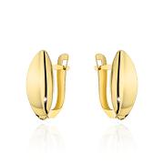 Kolczyki złote łezki na angielskim zapięciu FUG7-K01765-585